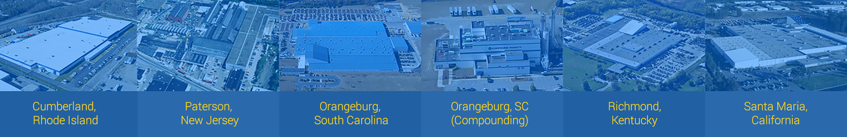 Our Manufacuturing Locations